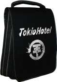 Сумка-планшет "Tokio Hotel" с вышивкой с логотипом с рисунком
