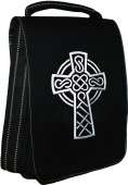 Сумка-планшет "Кельтский крест" с вышивкой с логотипом с рисунком