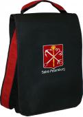 Сумка-планшет "Герб СПб" с вышивкой с логотипом с рисунком