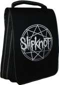 Сумка-планшет "Slipknot" звезда с вышивкой с логотипом с рисунком