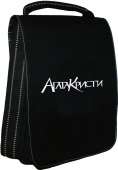 Сумка-планшет "Агата Кристи" с вышивкой с логотипом с рисунком