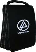 Сумка-планшет "Linkin Park" с вышивкой с логотипом с рисунком