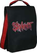 Сумка-планшет "Slipknot" контур с вышивкой с логотипом с рисунком