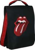 Сумка-планшет "Rolling Stones" с вышивкой с логотипом с рисунком