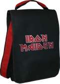 Сумка-планшет "Iron Maiden" с вышивкой с логотипом с рисунком
