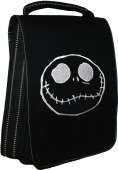 Сумка-планшет "Джек Скеллингтон" голова с вышивкой с логотипом с рисунком