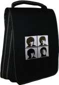 Сумка-планшет "Beatles" лица с вышивкой с логотипом с рисунком