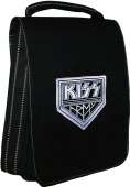 Сумка-планшет "Kiss" с вышивкой с логотипом с рисунком