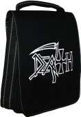 Сумка-планшет "Death" с вышивкой с логотипом с рисунком