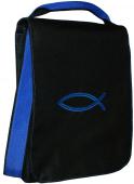 Сумка-планшет "Рыбка большая" с вышивкой с логотипом с рисунком