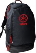 Рюкзак спортивный Yamaha черный (вышивка красная)