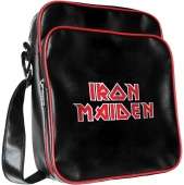Сумка Кожзам "Iron Maiden" с вышивкой с логотипом с рисунком