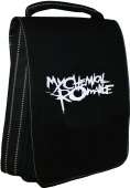 Сумка-планшет "My chemical Romance" с вышивкой с логотипом с рисунком