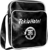 Сумка Кожзам "Tokio Hotel" с вышивкой с логотипом с рисунком
